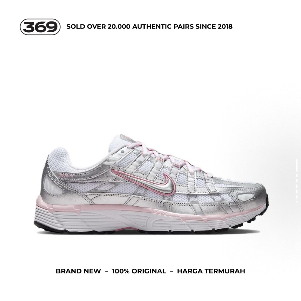 Nike P6000 White Elemental Pink