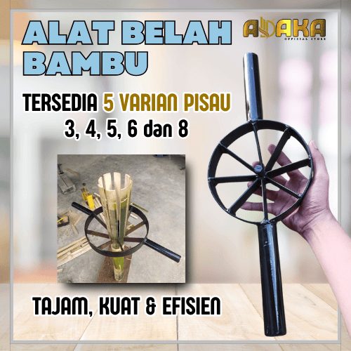 ADAKA ALAT BELAH BAMBU MANUAL/ALAT PENYIGAR BAMBU