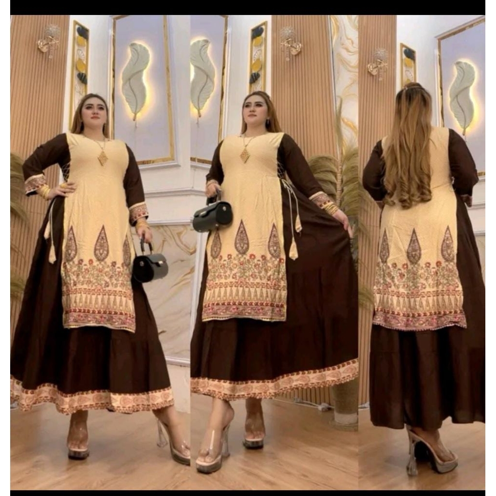 Gamis hindi lidah Mahogani terbaru