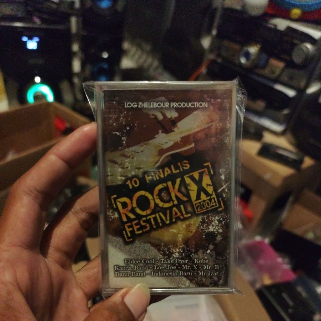 kaset Festival Rock X 2004 New