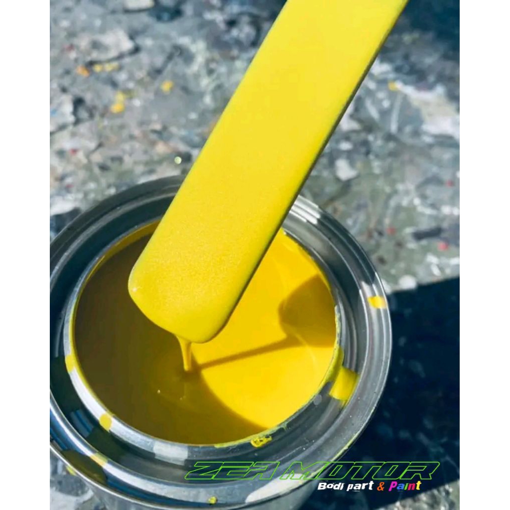 CAT KUNING CANARY YELLOW CANARY PU CAT MOTOR/MOBIL PU