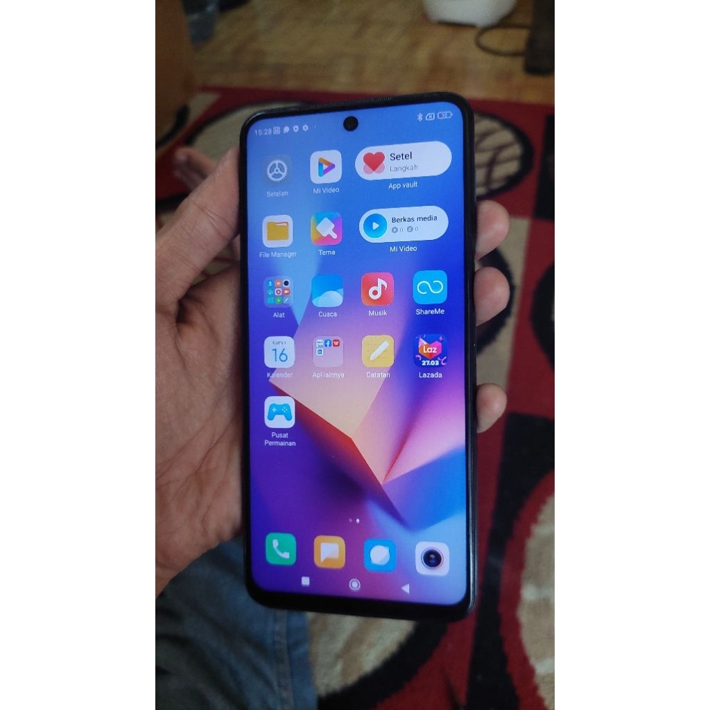LCD FRAME REDMI NOTE 9 PRO