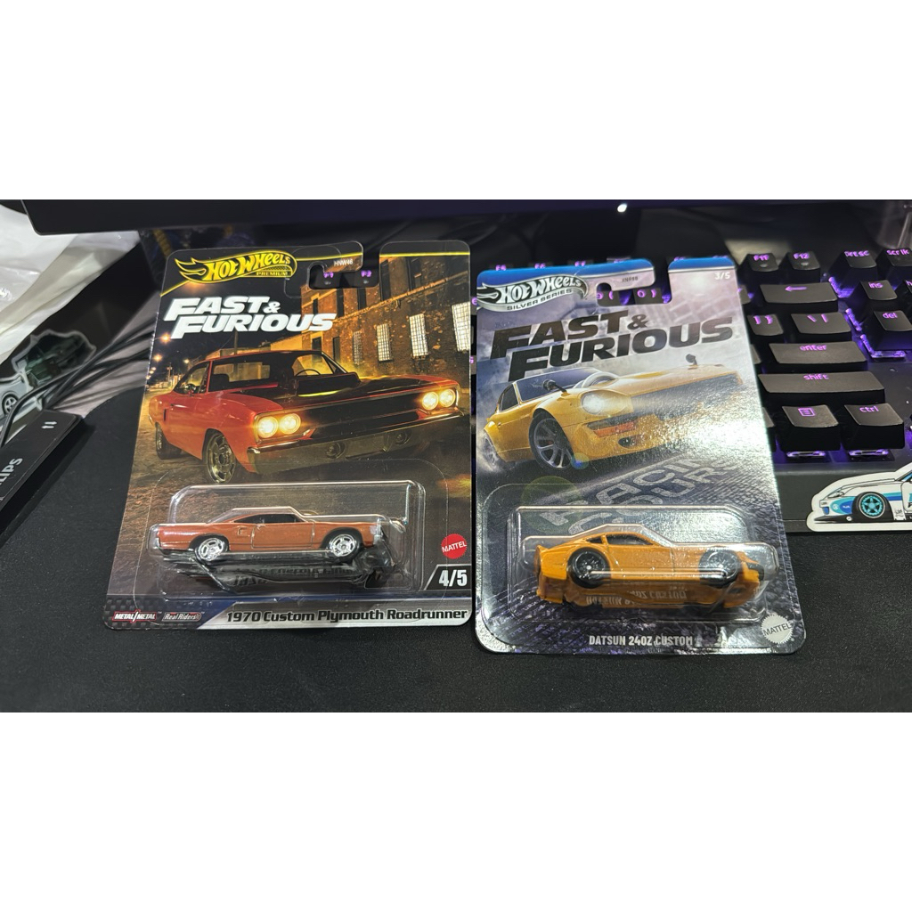 hot wheels 2 pcs fast and furious