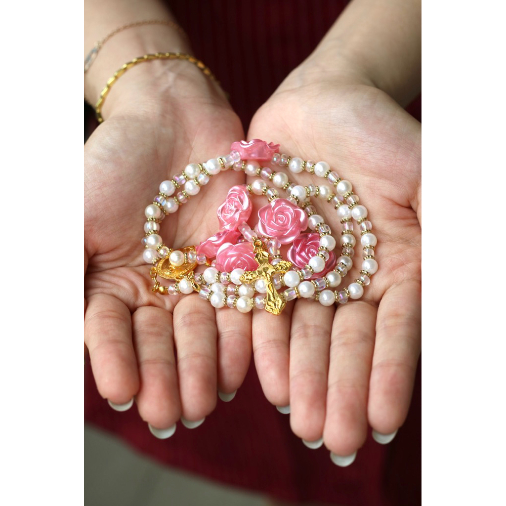 Rosario Rose Pink | Rosario | Rosario Mutiara | Rosario Custom | Rosario Custom Nama