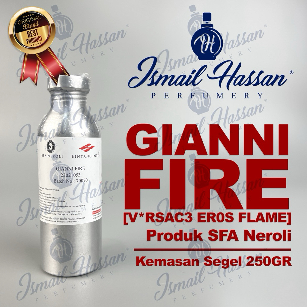 Bibit/Biang Parfum Gianni Fire/Er Flame Produk SFA NEROLI Packing Segel 250Gr