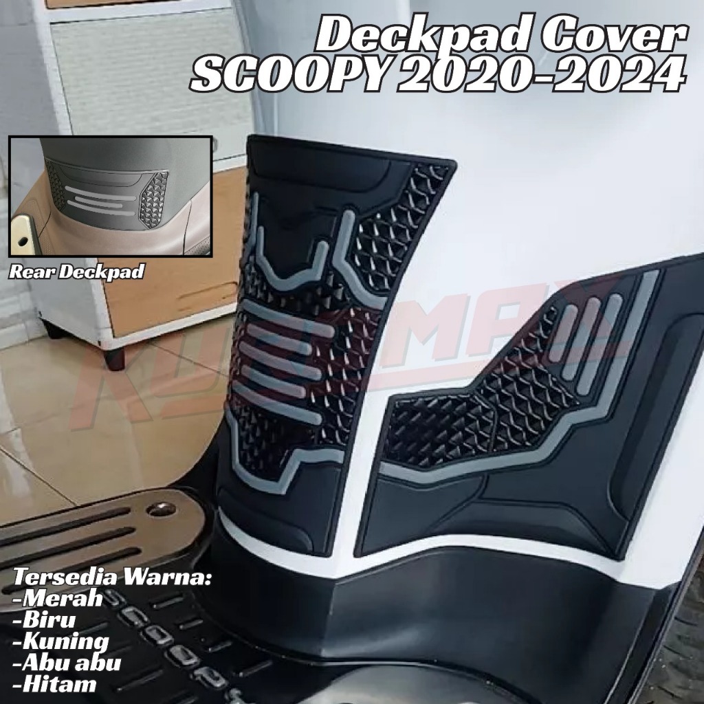 Deck pad Cover Scoopy 2020 2024 Aksesoris motor Honda Murah Keren