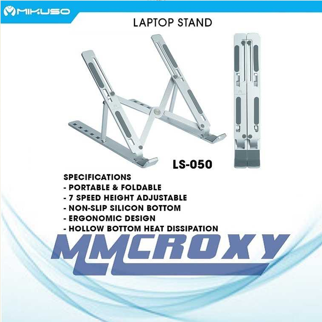 Mikuso Laptop Stand kokoh bahan metal