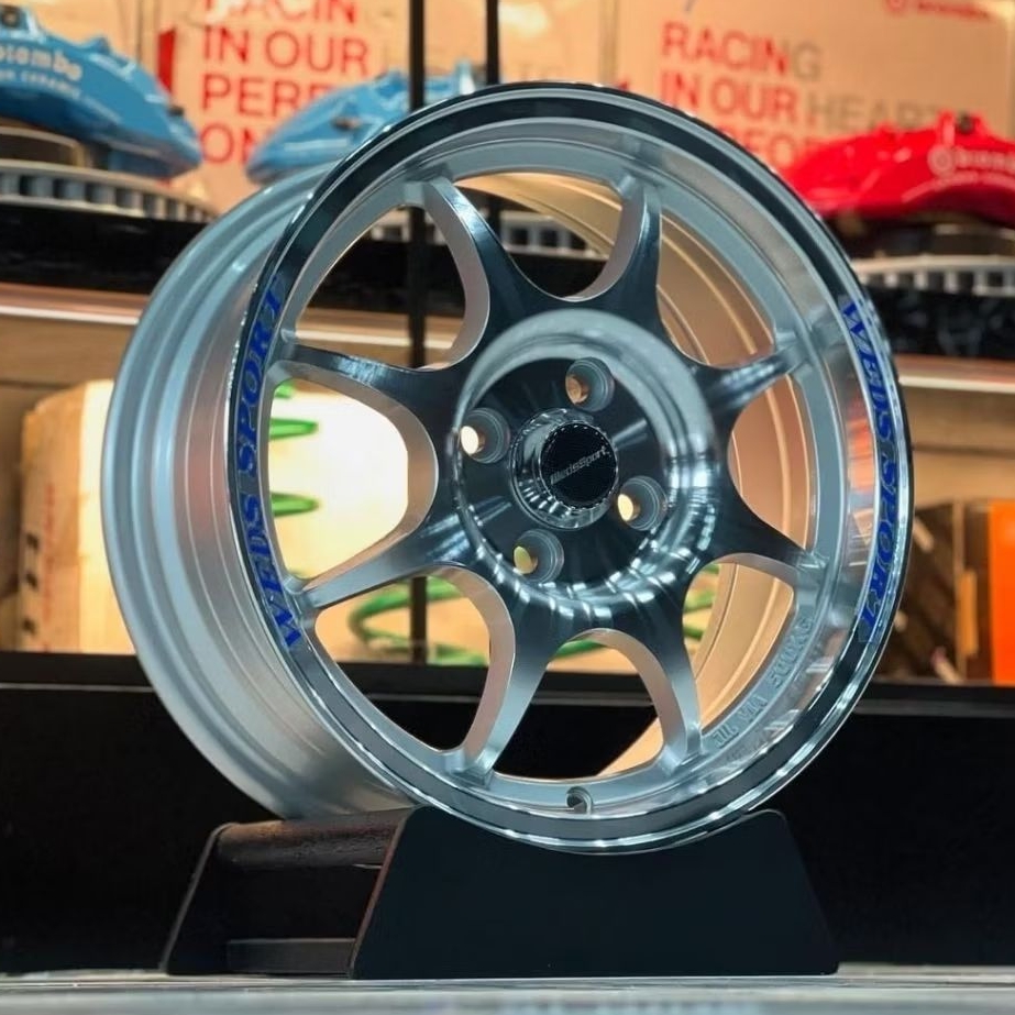 velg racing ring 15 WEDSSPORT TC05 R15 LEBAR 6,5 ET 42 velg mobil brio jazz Yaris vios city ignis ba