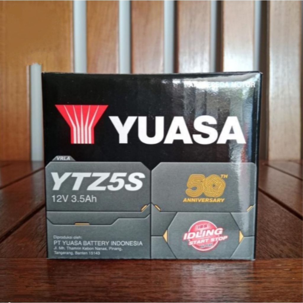 yuasa aki motor YTZ5-S MF 100% ORIGINAL AKI MOTOR HONDA BEAT, VARIO 110 SUPRA X 125 KHARISMA YUASA Y