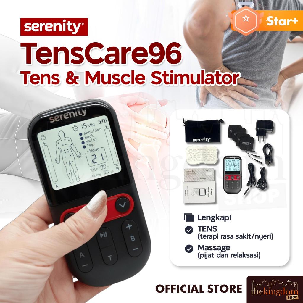 Serenity TensCare96 TENS EMS Nerve Muscle Stimulator Alat Pijat Elektrik Terapi Fisioterapi Nyeri Sa