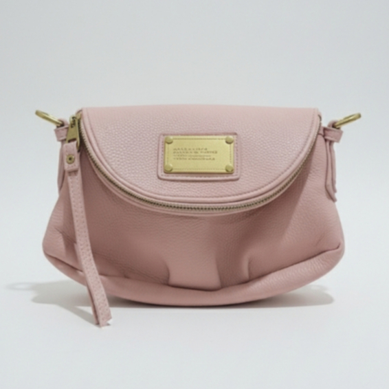 Tas Selempang Wanita Elegan Warna Soft Pink - Sling Bag Kekinian