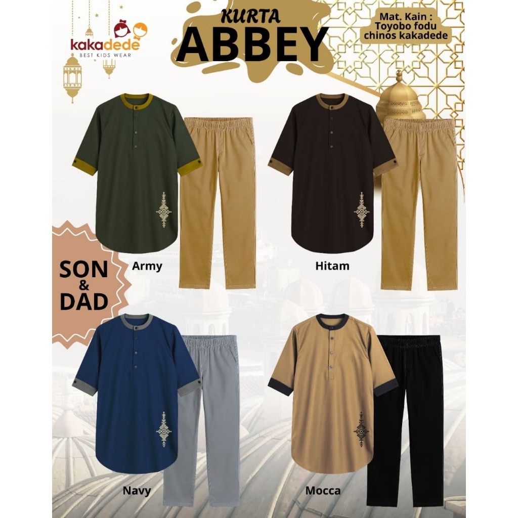 KURTA ABBEY KAKADEDE / SET KURTA ABBEY KAKADEDE