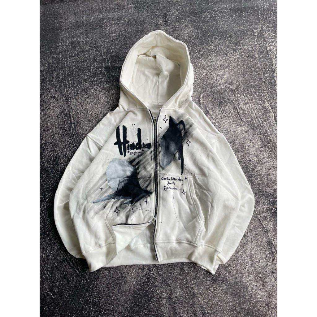 PO ZIP HOODIE HINDIA EVERYTHING U ARE V3