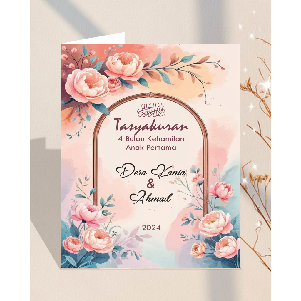 BUKU TASYAKURAN 4/7 BULAN KEHAMILAN