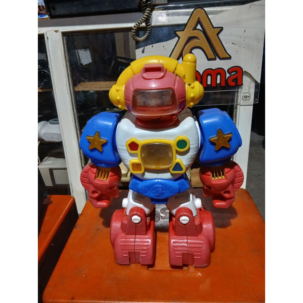 Robot 135rb jadul antik kuno lawas vintage display anggap mati