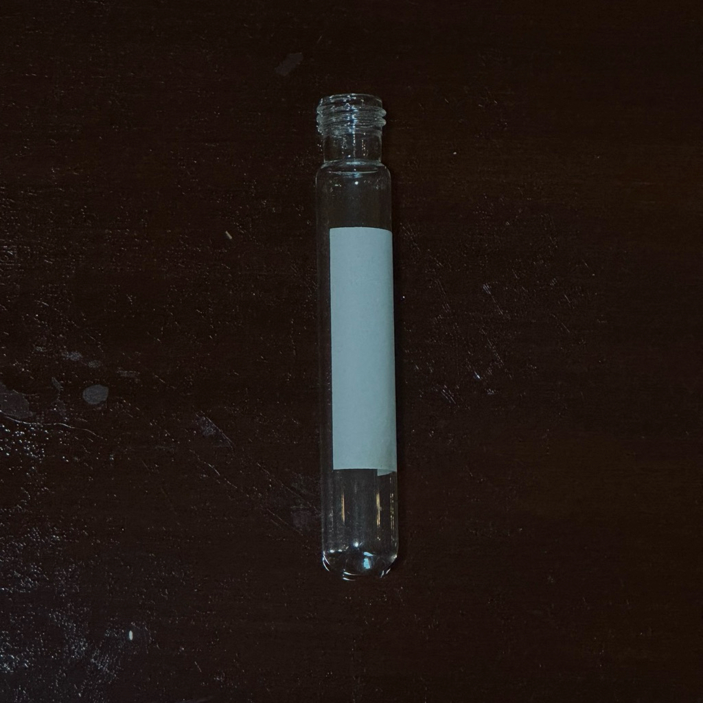 Test tube / tabung reaksi screw without cap 16 x 100mm