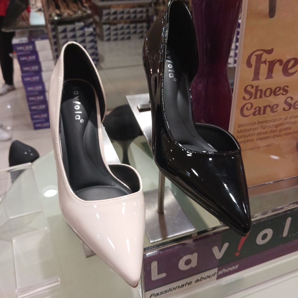 sepatu wanita heels 7cm LAVIOLA ori dari matahari