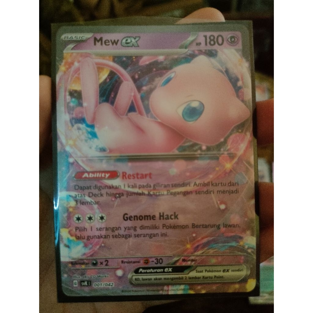 Kartu Pokemon TCG indonesia, Mew EX