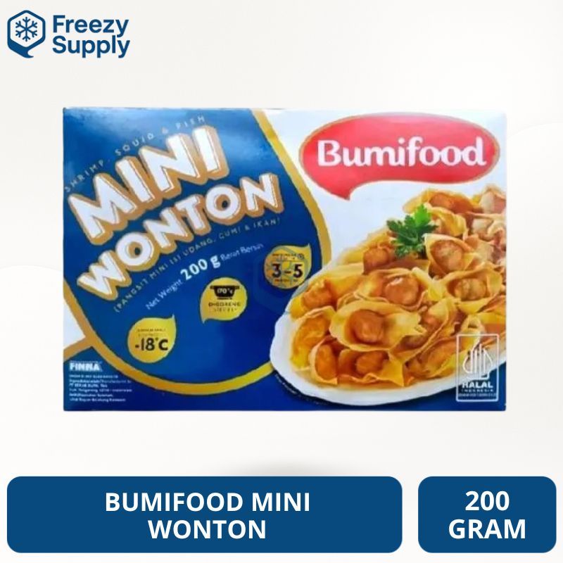 Bumifood Mini Wonton 200 Gram Pangsit Mini