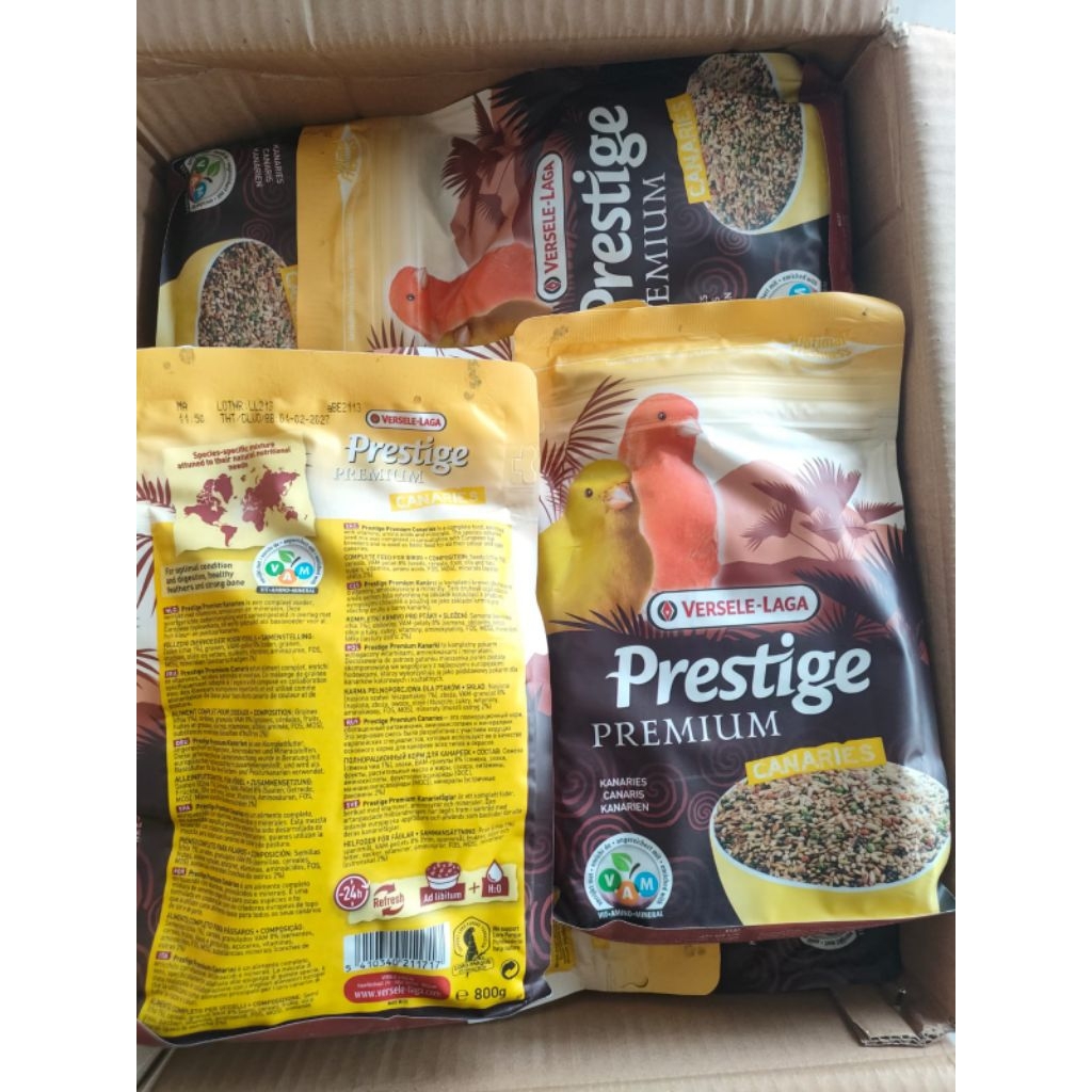 versele laga prestige kenari premium kemasan 800gr