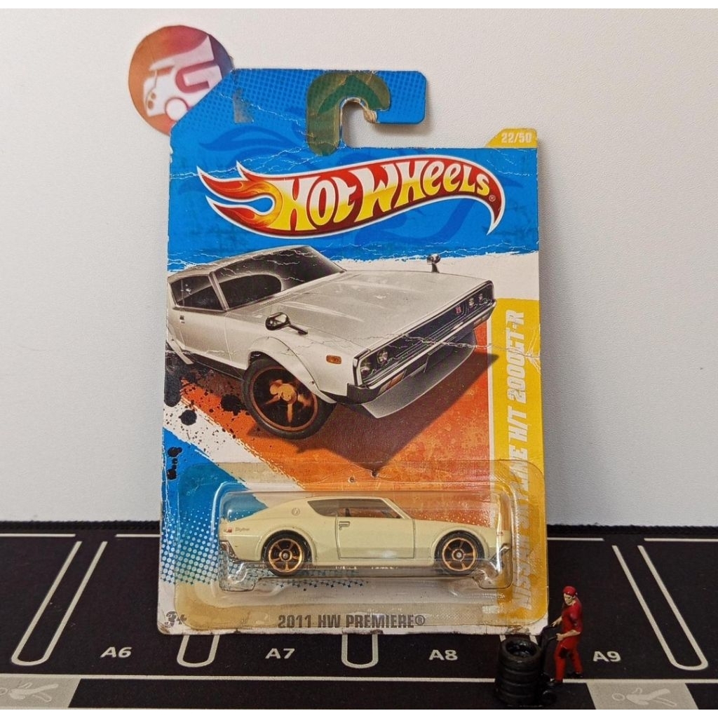 Hot Wheels Nissan Skyline H/T 2000GT-R 2011 HW Premier (Reblister) - Hotwheels