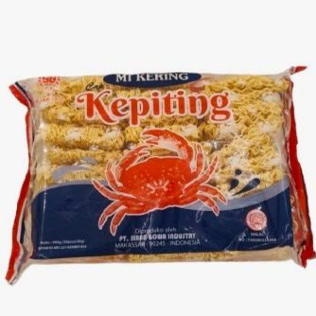 Mie Kering Cap Kepiting - Pasar Makassar