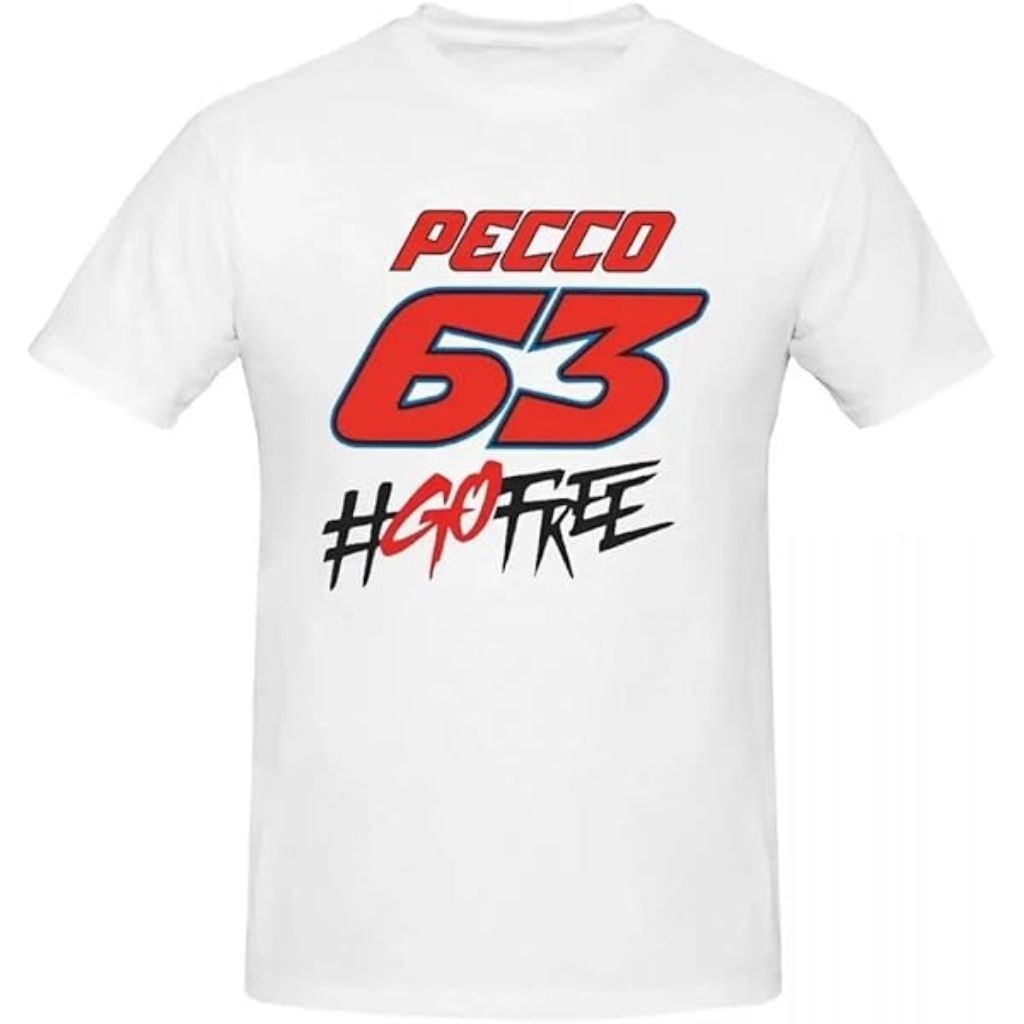 Tshirt - Kaos - Baju - Pecco Bagnaia 63 MotoGP