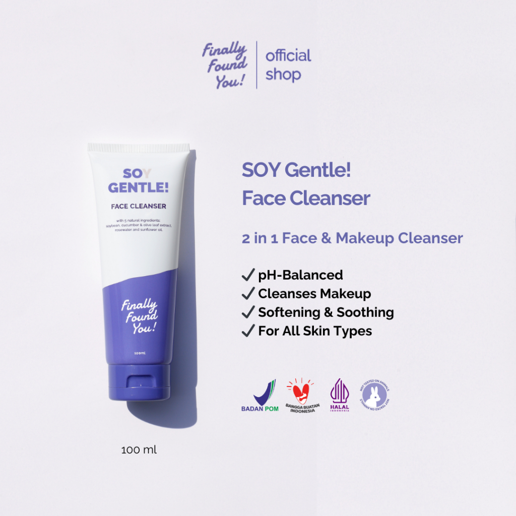 Finally Found You - Soy Gentle Face Cleanser