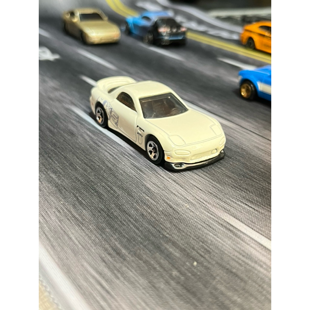 Hot Wheels ‘95 Mazda RX7 HKS Fast Furious (Kondisi 95%)
