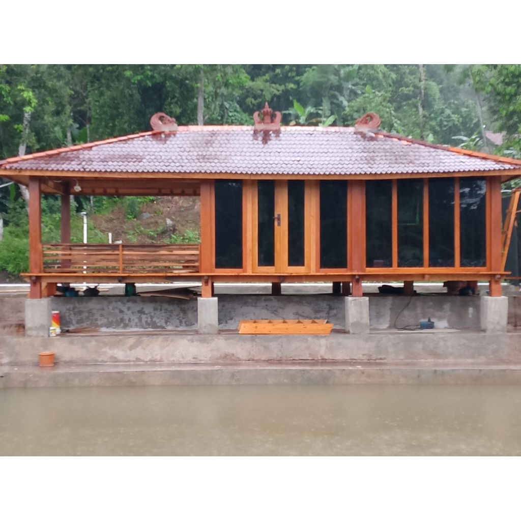gajebo kayu 3×8