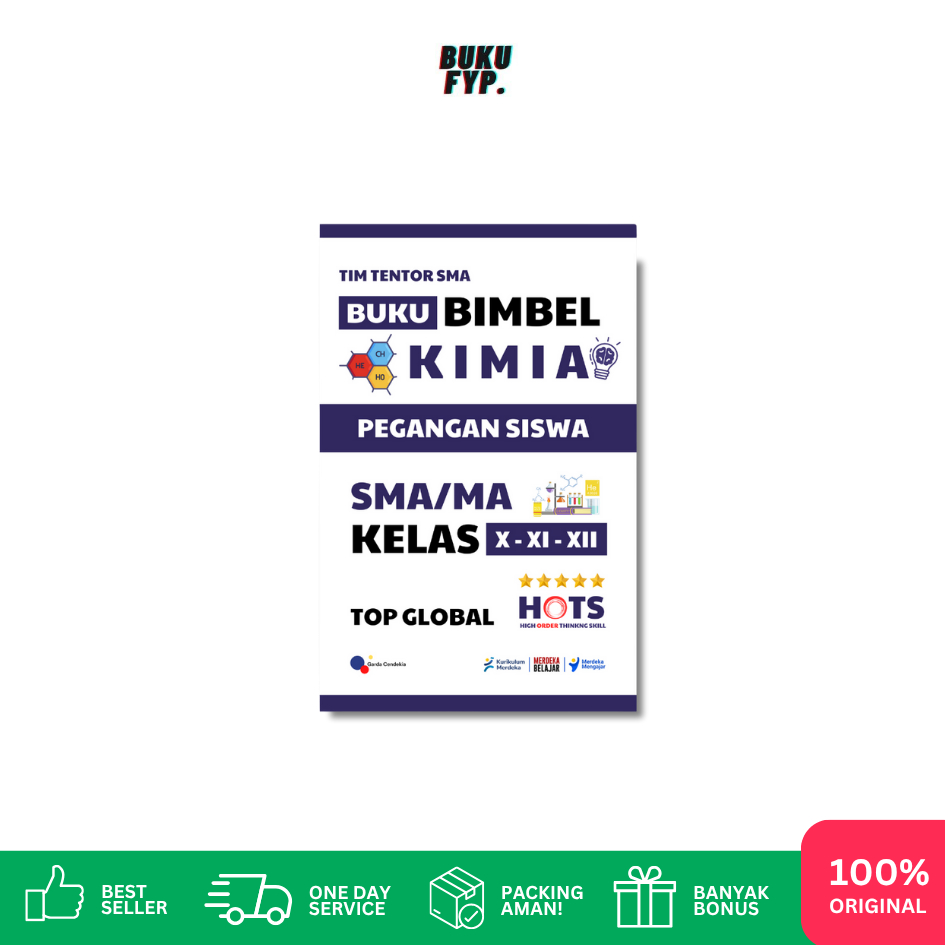 BUKU BIMBEL SMA / BUKU SMA KUASAI KIMIA SMA/MA / BUKU PEGANGAN SMA