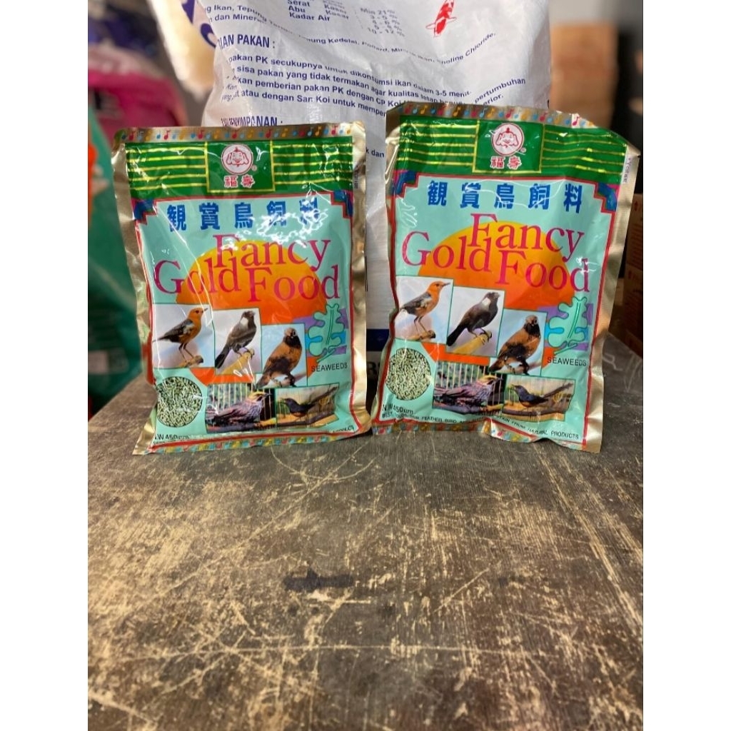 FANCY GOLD FOOD 450 GR VOER