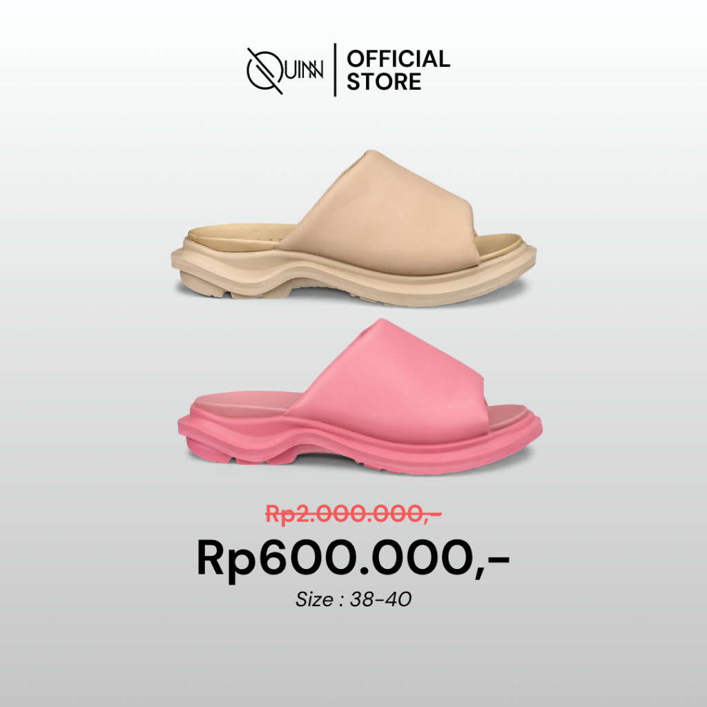 ECCO Offroad Leather Walking Sandal Women / Sandal Slip On Wanita