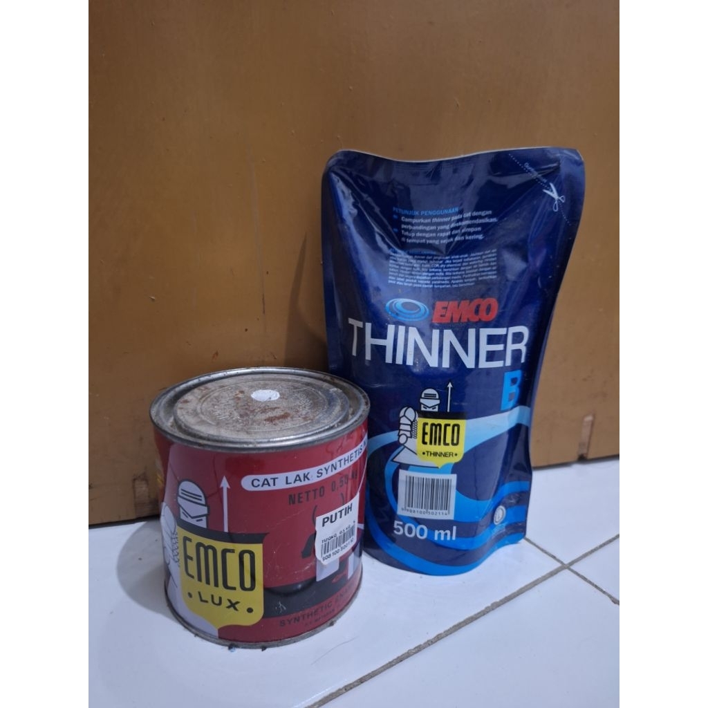 Cat Kayu dan Besi Emco Lux dan Thinner B Emco