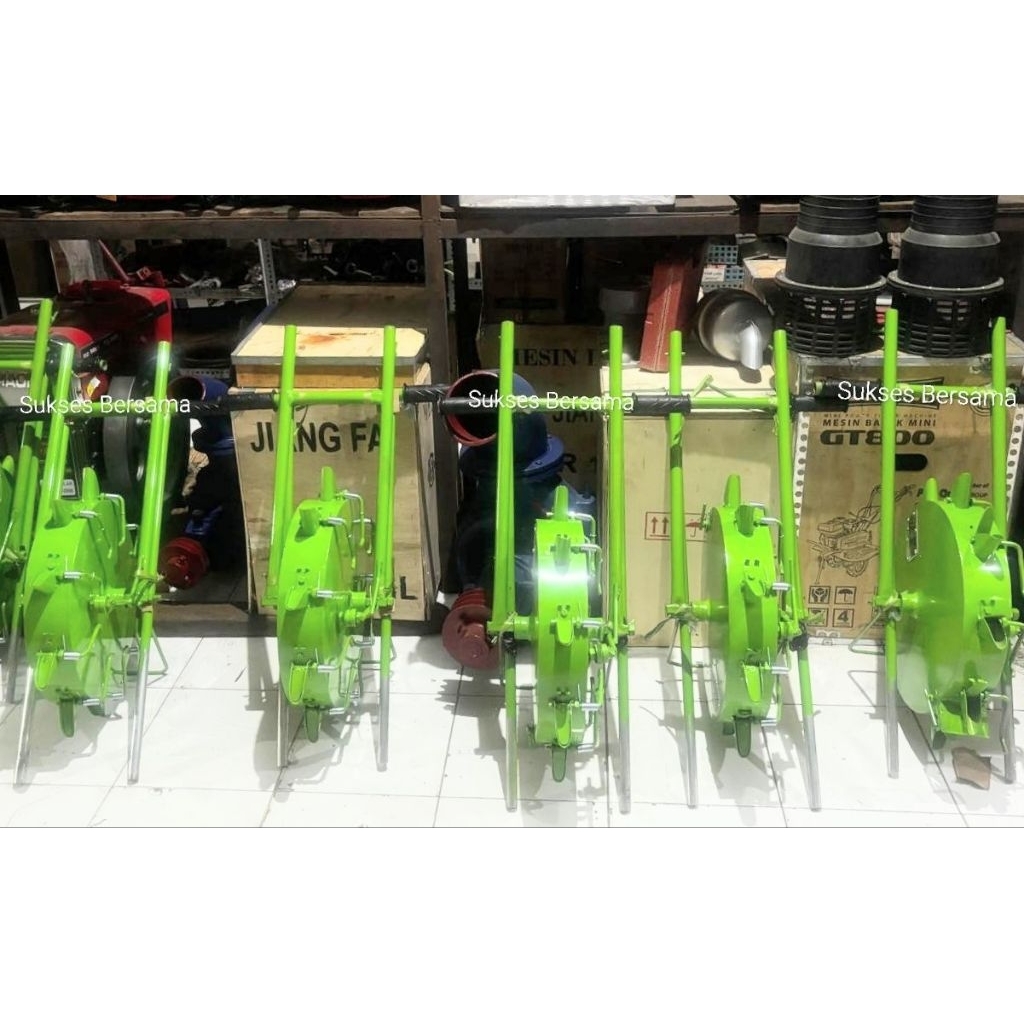 Alat Tanam Padi Jagung Serbaguna Besi Galvanis 9 Mata (Lokal)