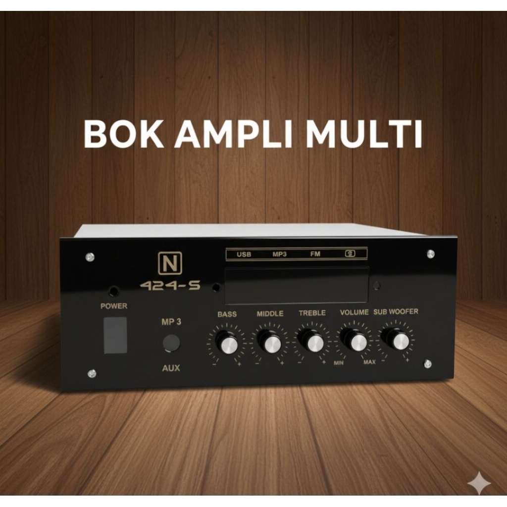 BOK POWER AMPLI MULTI 424