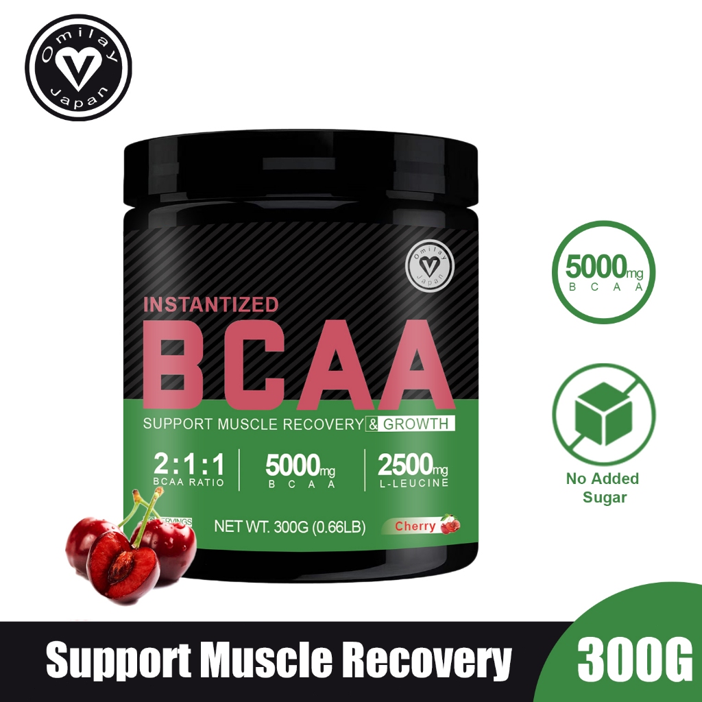 Omilay 300g Suplemen Gym Pembesar Otot Bcaa Increase Performance Muscle Building Bcaa Suplemen Gym