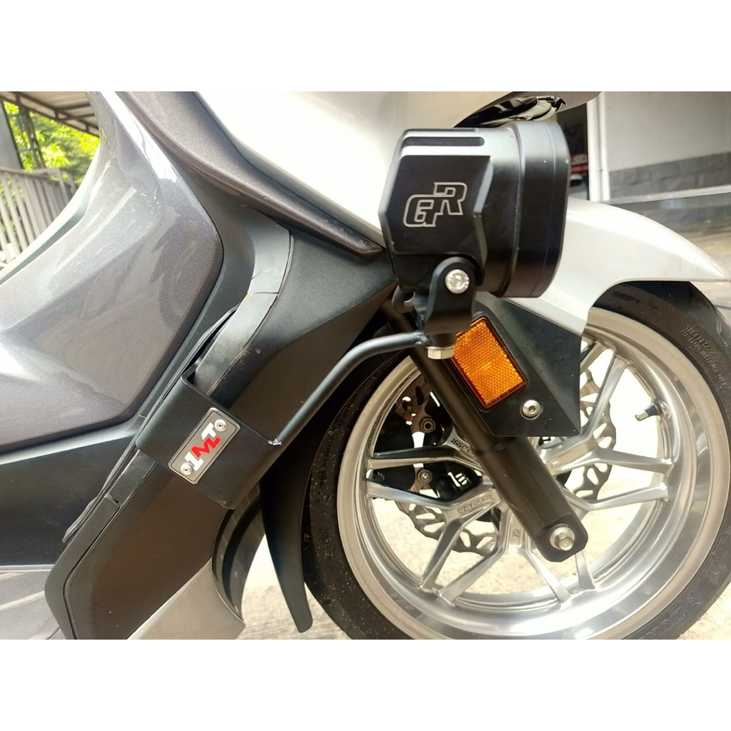 Crashbar dan Breket Foghlamp Bordes Honda Forza 250 Tahun 2018 - 2026 I-MotoTech Braket Lampu