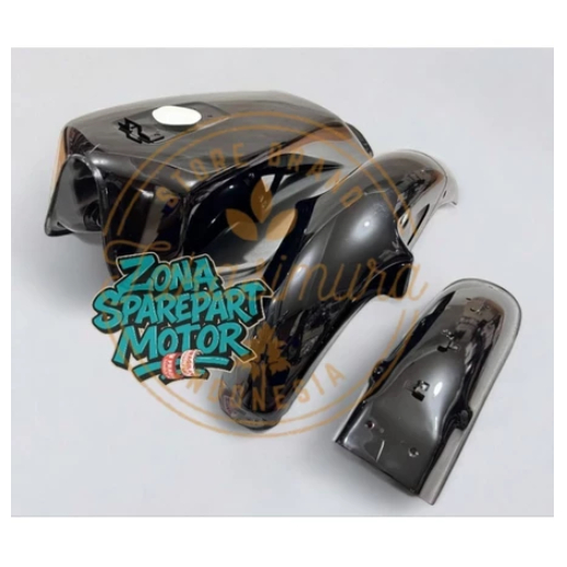 Tangki Bensin Tengki Motor Yamaha RX King Hitam bahan tebal mirip original