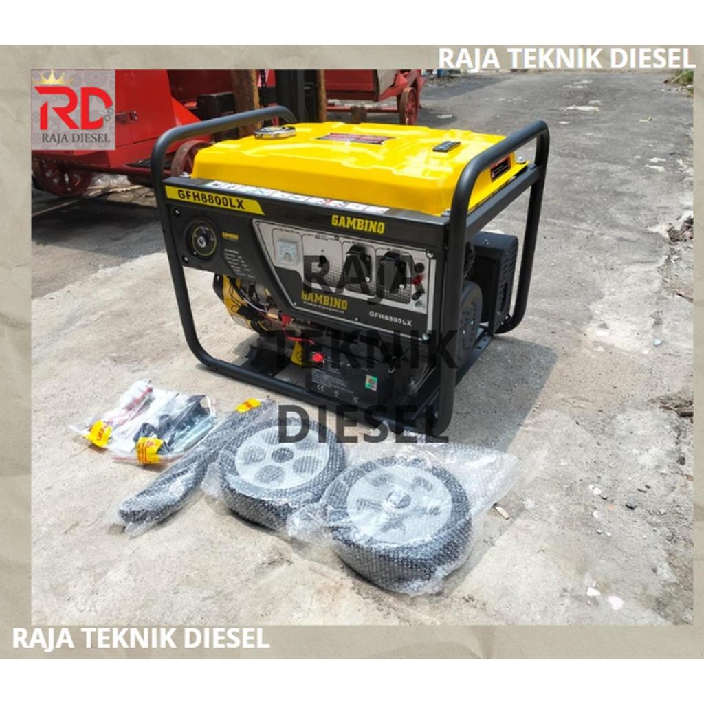GAMBINO Genset Bensin 5000W Gasoline Generator Listrik 5500 Watt GFH 8800 LX