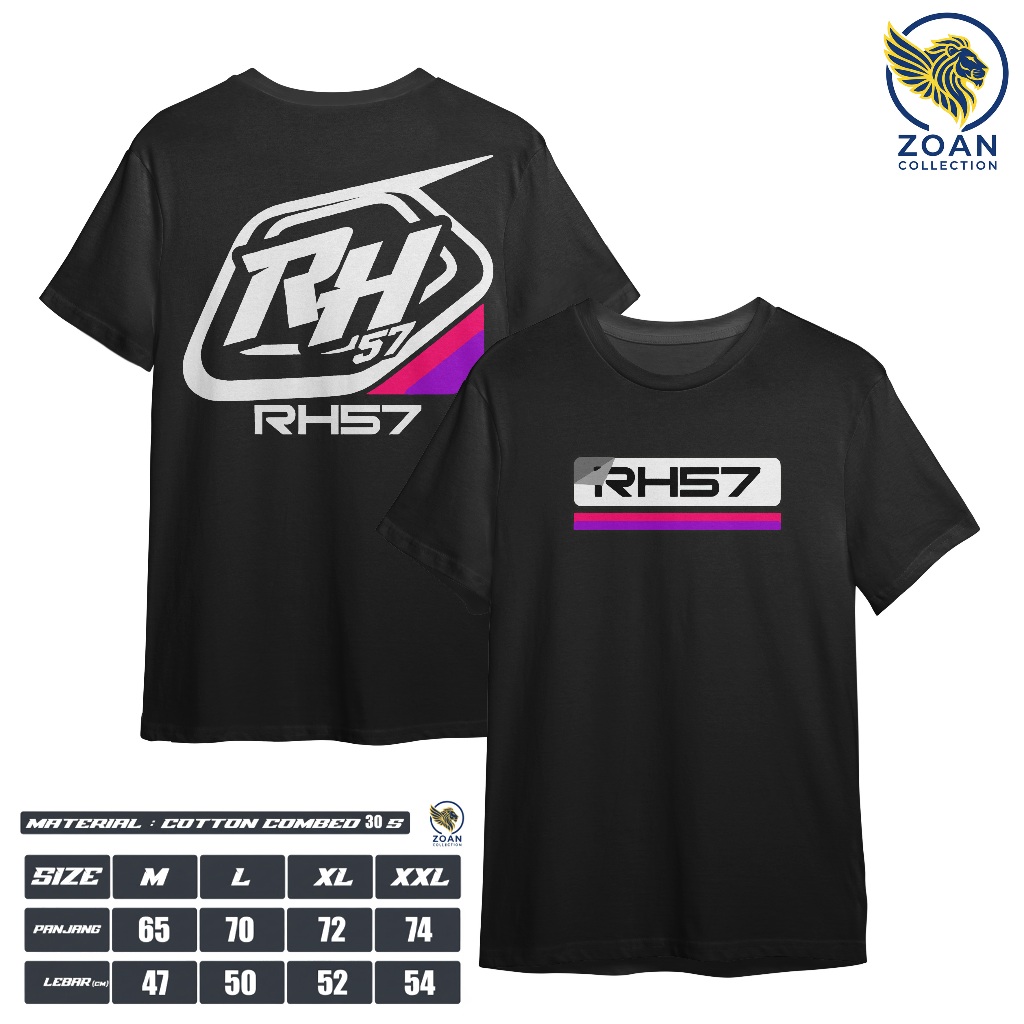 Zoan Collection Kaos Pria Lengan Pendek Racing RH57