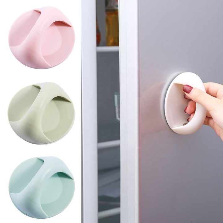 Handle Bulat Pintu kamar Laci Pegangan Pintu Tempel Lemari Pakaian / Pegangan Pintu Tempel Lemari Pa