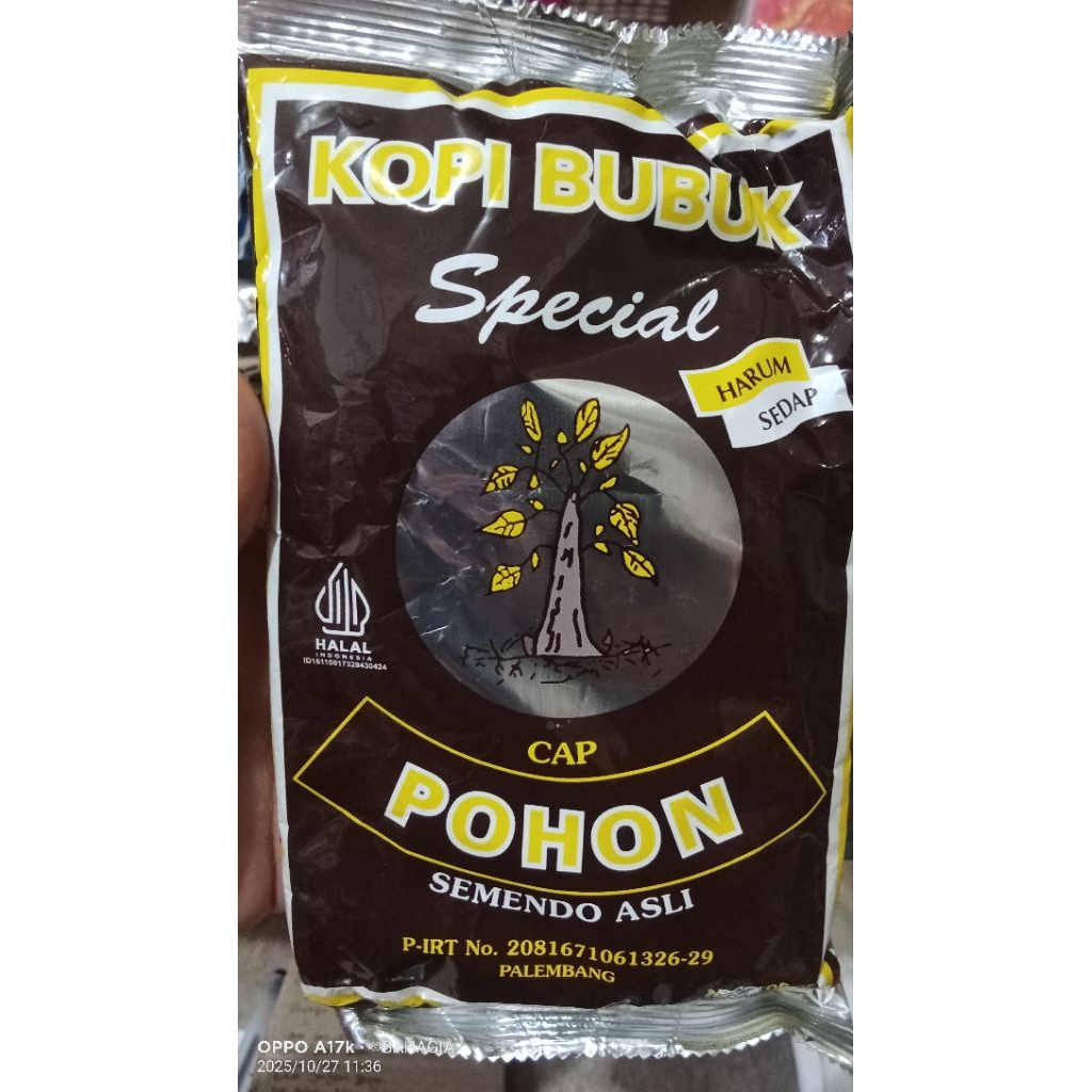 KOPI BUBUK CAP POHON SEMENDO ASLI