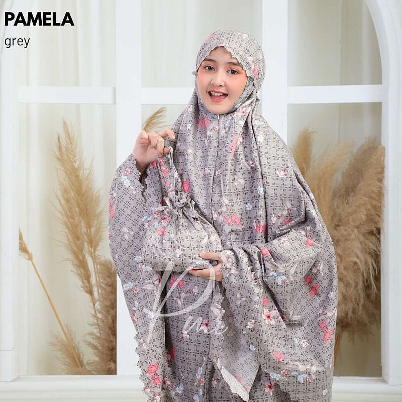 MUKENA TERBARU 2025 - Mukena Anak Umur 9-13 Tahun Bahan Katun Laser Cut - Mukena Anak Tanggung - Muk