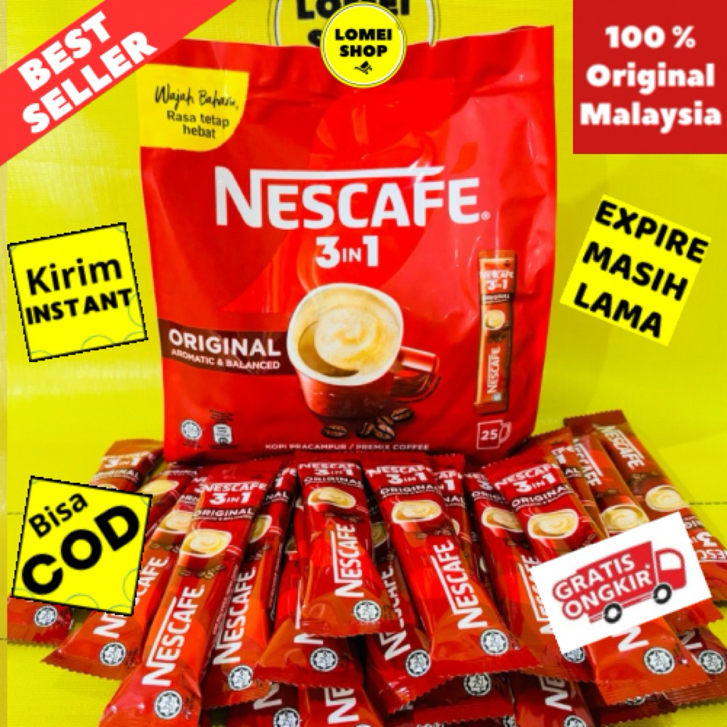 NESCAFE 3 In 1 MALAYSIA / NESCAFE MALAYSIA / KOPI MALAYSIA