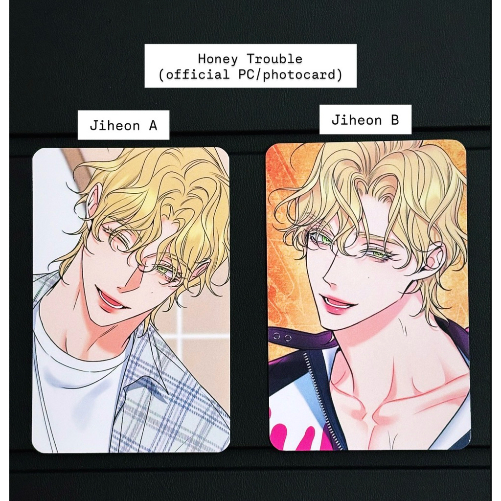 [OFFICIAL BOMTOON] HONEY TROUBLE - JIHEON [PC/PHOTOCARD]