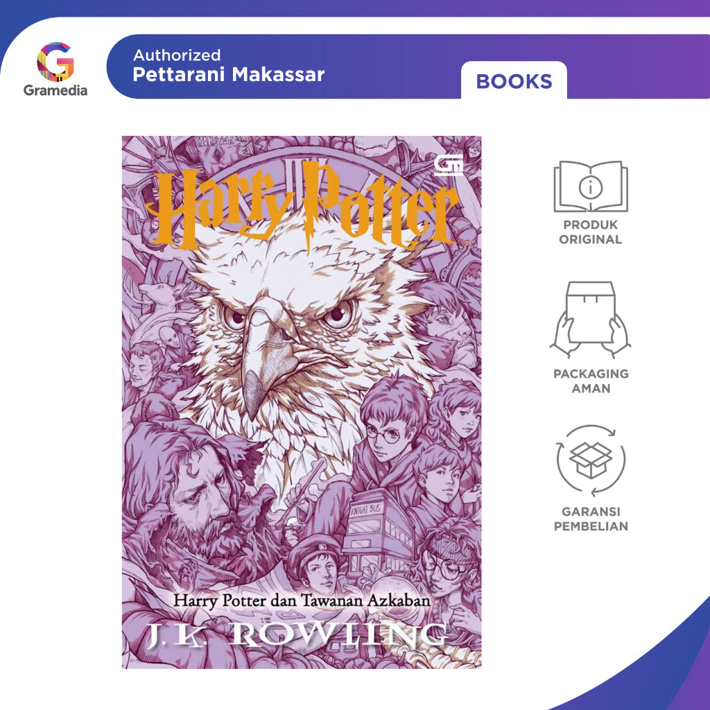 Gramedia Pettarani - Harry Potter dan Tawanan Azkaban (Harry Potter and The Prisoner of Azkaban)