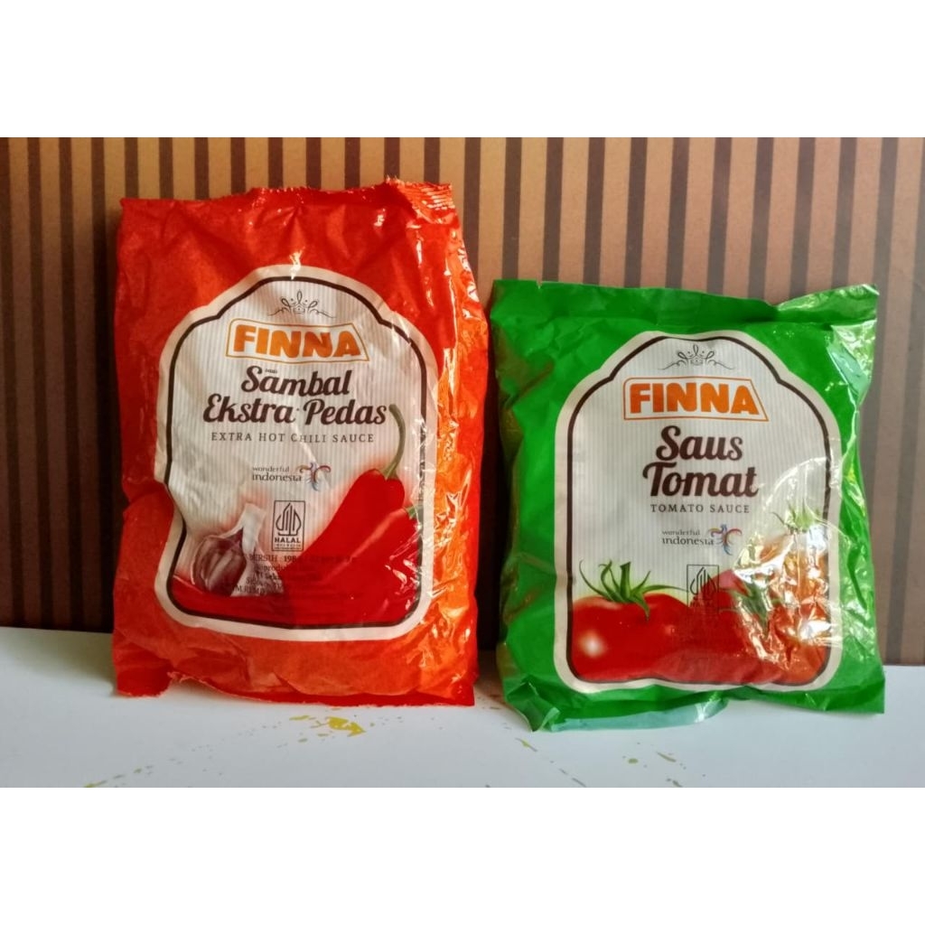 Saos Sambal Extra Pedas Finna Sachet isi 22