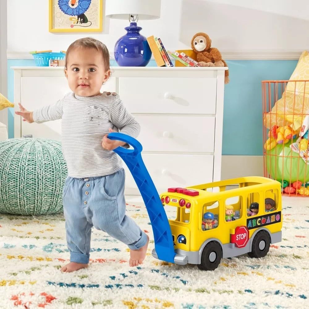 Fisher-Price Little People Toddler Learning Toy, Big Yellow Bus