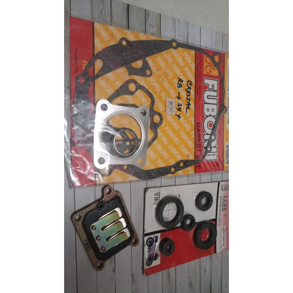 Paket part mesin Suzuki Crystal sesuai foto